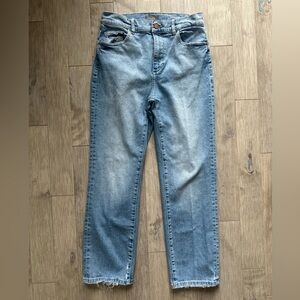 DL1961 Patti Straight High Rise Vintage Ankle Denim Jeans 28